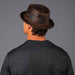 Soho Leather Fedora Hat - Ashbury Hats, Fedora Hat - SetarTrading Hats 