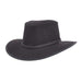 Head 'n Home SolAir: The Soaker Mesh Outback Hat up to 3XL - Black Safari Hat Head'N'Home Hats SoakerBKS Black S (55 cm - 6 7/8) 