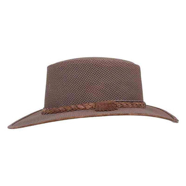 Head 'n Home SolAir: The Soaker Mesh Outback Hat up to 3XL - Tan Safari Hat Head'N'Home Hats    