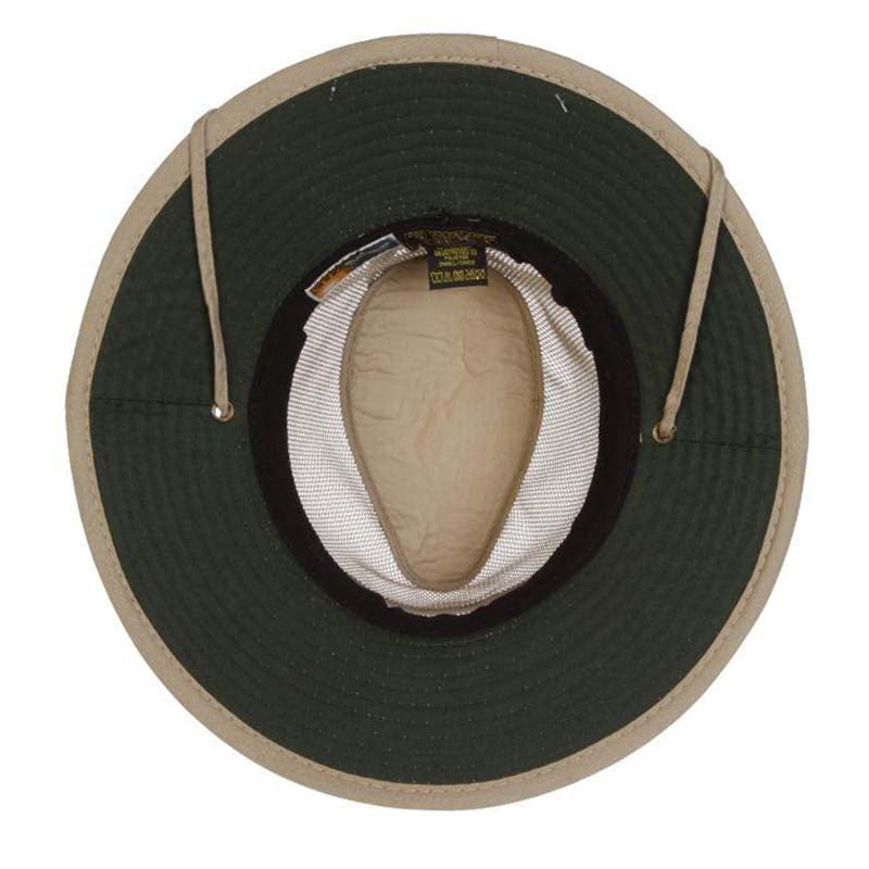 Solarweave® Mesh Crown Safari Hat, Camel - DPC Outdoor Design Safari Hat Dorfman Hat Co.    