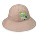Sophia Cotton Bucket Hat for Girls - Wallaroo Hats for Kids Bucket Hat Wallaroo Hats Sopowl Green  