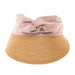 Sporty Sun Visor with Pleated Cotton Band - Boardwalk Style Visor Cap Boardwalk Style Hats    