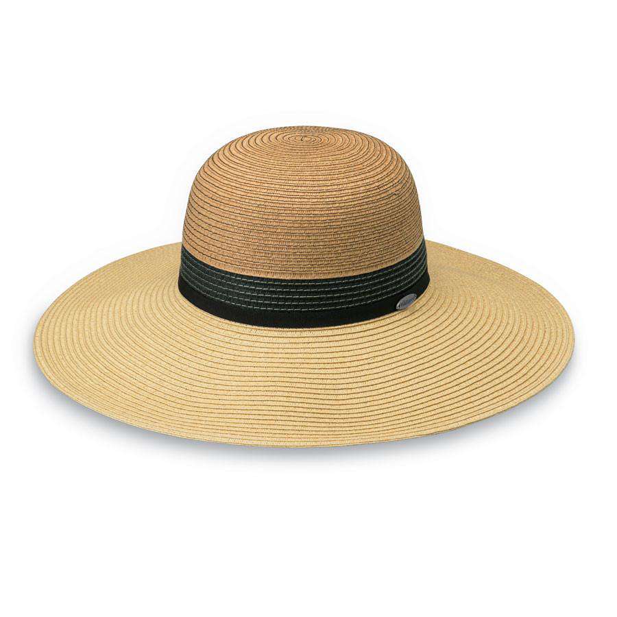 St. Tropez Large Brim Sun Hat - Wallaroo Hats Floppy Hat Wallaroo Hats WSSTTNT Natural M/L (58 cm) 
