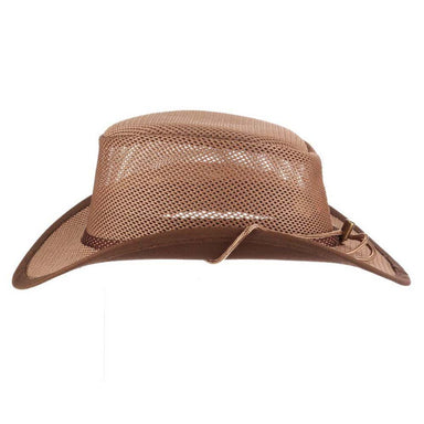 Stetson Hats Mesh Outback Hat for Men up to XXL - Walnut, Safari Hat - SetarTrading Hats 