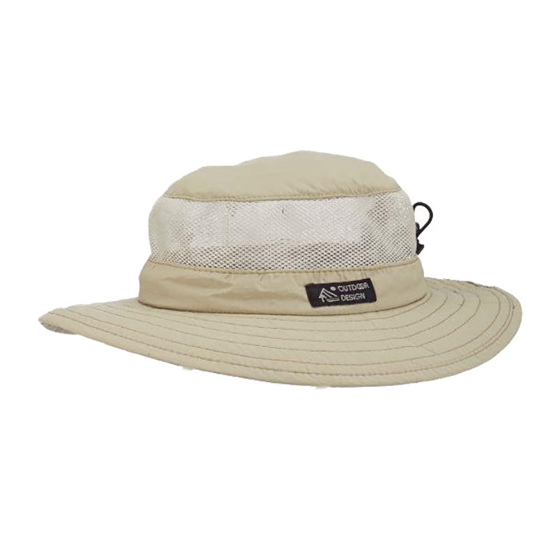 Supplex® Nylon Boonie with Mesh Crown - DPC Global Hats