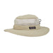 Supplex® Nylon Boonie with Mesh Crown - DPC Global Hats Bucket Hat Dorfman Hat Co. MC2-KAKI2 Khaki Medium (57 cm) 