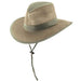 Supplex® Nylon Mesh Brim Safari Hat, 2XL - Dorfman Pacific Safari Hat Dorfman Hat Co. MC62-FOSSIL5 Fossil 2XL (24 7/8") 