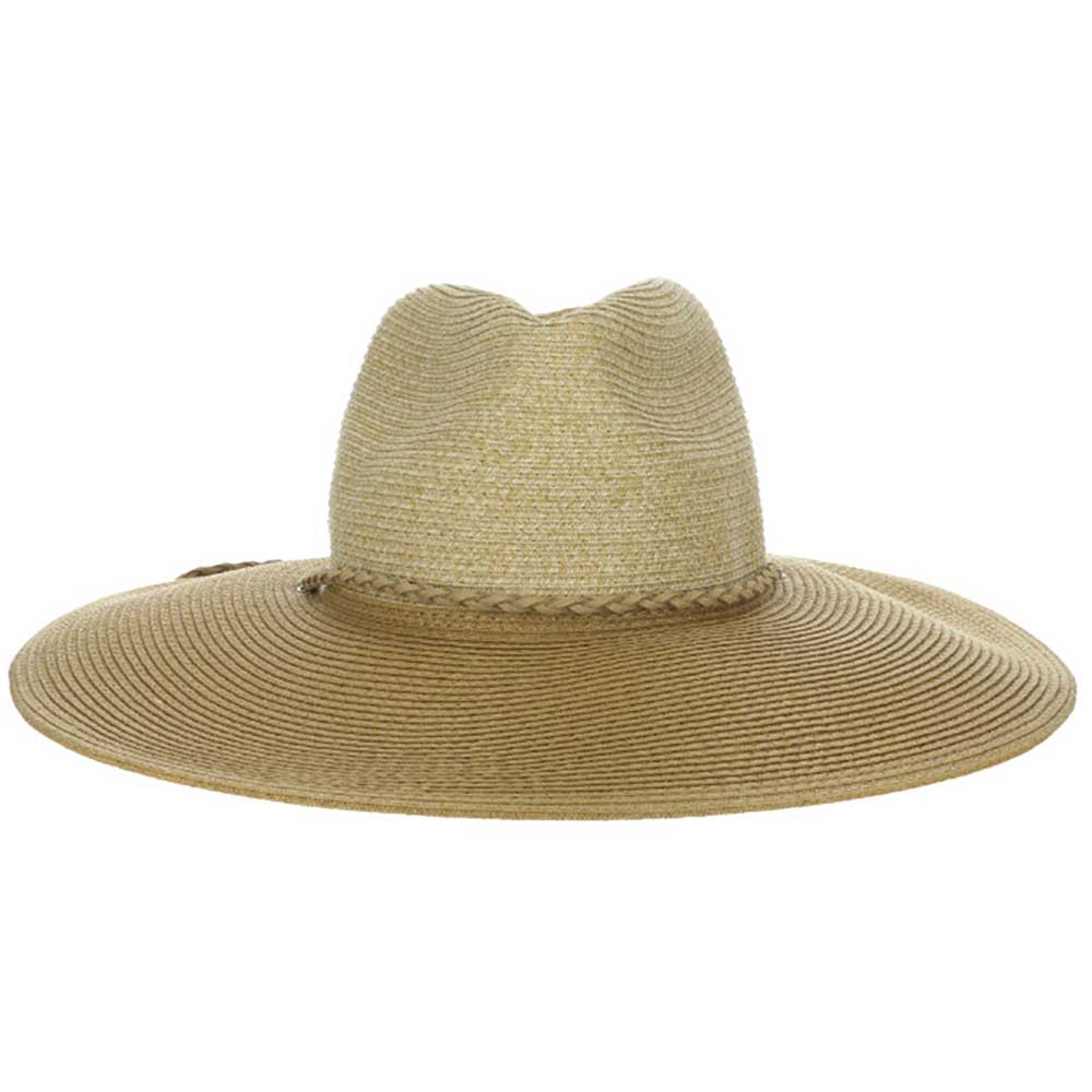 Suze Two Tone Wide Brim Safari Sun Hat - John Callanan Safari Hat Callanan Hats    