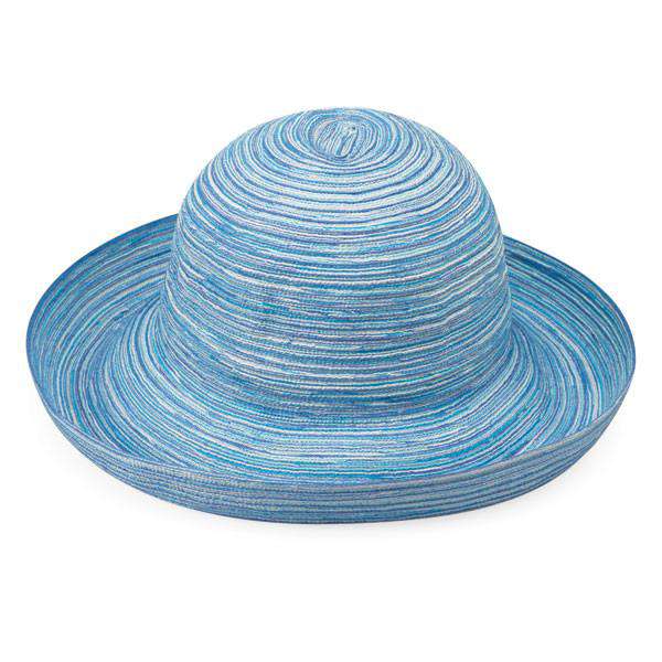 Sydney Packable Kettle Brim Hat - Wallaroo Hats Kettle Brim Hat Wallaroo Hats WSSYD-LBL Light Blue M/L (58 cm) 