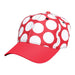 TA DOT! Petite Baseball Cap - GloveIt® Golf Hats Cap GloveIt C282 Red XS/S 