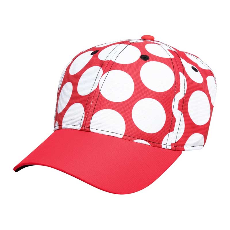 TA DOT! Petite Baseball Cap - GloveIt® Golf Hats Cap GloveIt C282 Red XS/S 