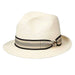 Tommy Bahama Classic Ivory Fedora Hat with TB Marlin Pin, Fedora Hat - SetarTrading Hats 