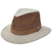 Tommy Bahama Perforated Crown Leather Safari Hat Safari Hat Tommy Bahama Hats tbw228m Natural Medium (22 1/2") 