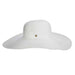 Tommy Bahama Women's Sun Hat - White Wide Brim Sun Hat Tommy Bahama Hats    