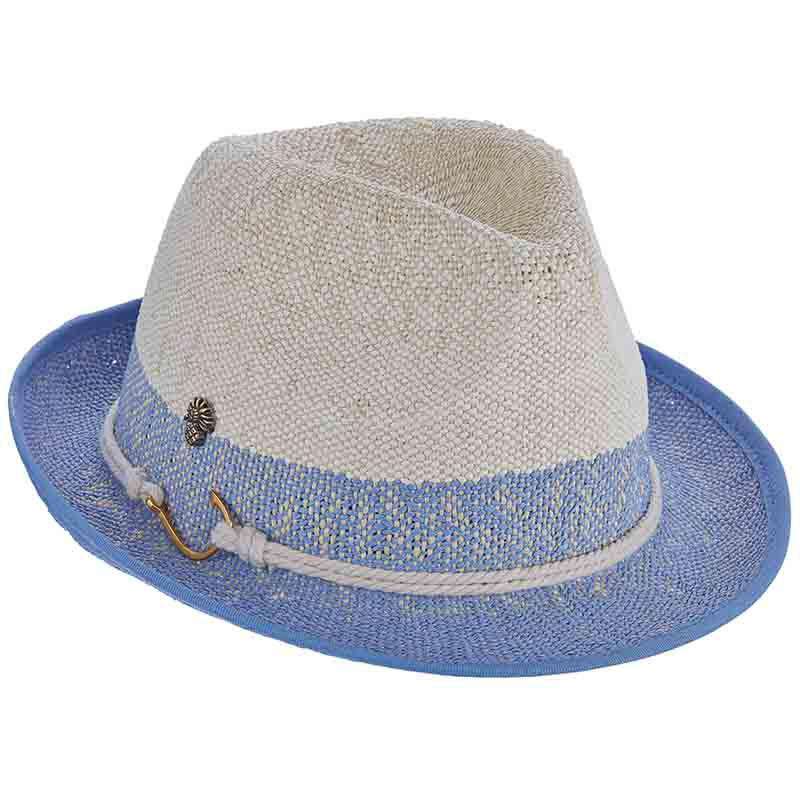 Nautical Bangkok Toyo Fedora Hat - Tommy Bahama, Fedora Hat - SetarTrading Hats 
