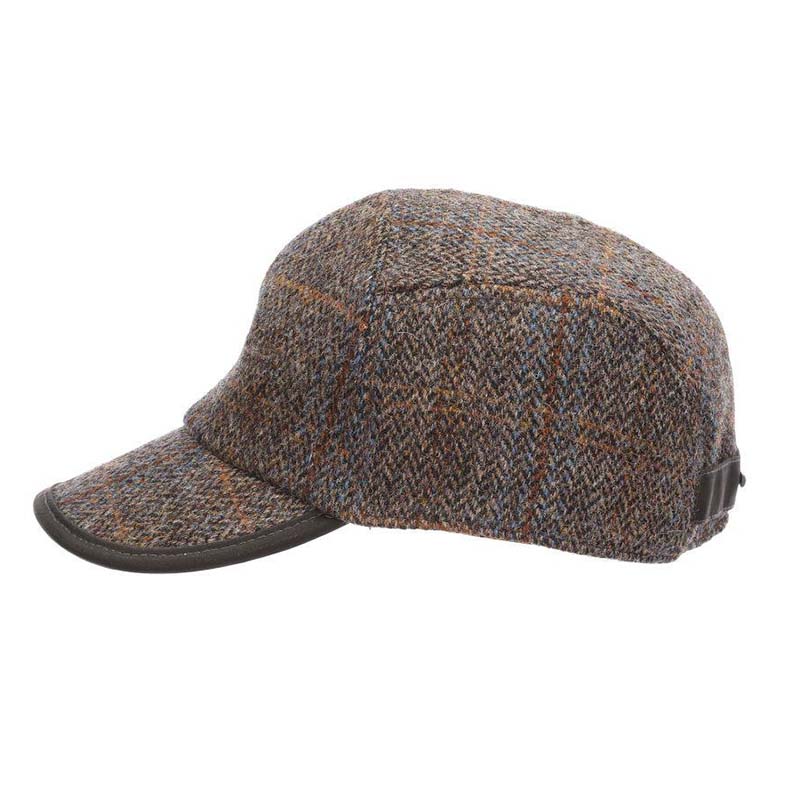 Talese Harris Tweed Wool Baseball Cap - Stetson Hat, Cap - SetarTrading Hats 