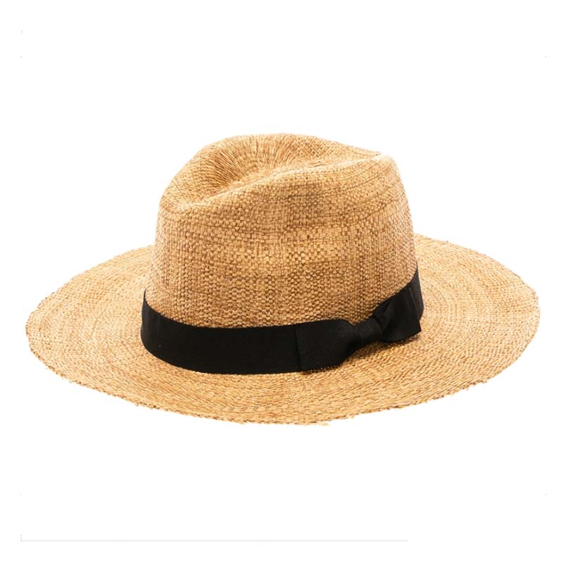 Textured Bangkok Toyo Panama Hat - Boardwalk Style Safari Hat Boardwalk Style Hats da8009nt Natural Medium (57 cm) 