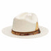 The Crispin Bangora Straw Heart Cowboy Hat - Biltmore Vintage Hats Fedora Hat Biltmore Hats BF131-IVORY2 Ivory Medium  (57 cm) 