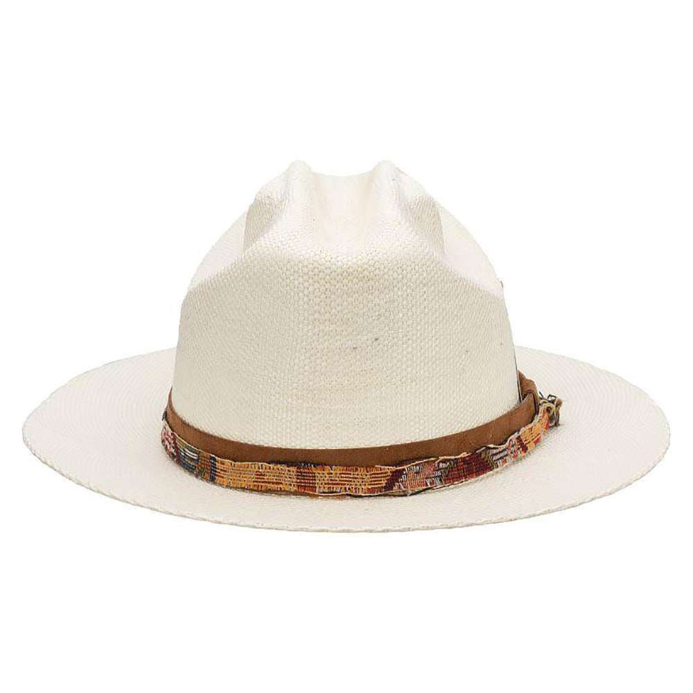 The Crispin Bangora Straw Heart Cowboy Hat - Biltmore Vintage Hats Fedora Hat Biltmore Hats    