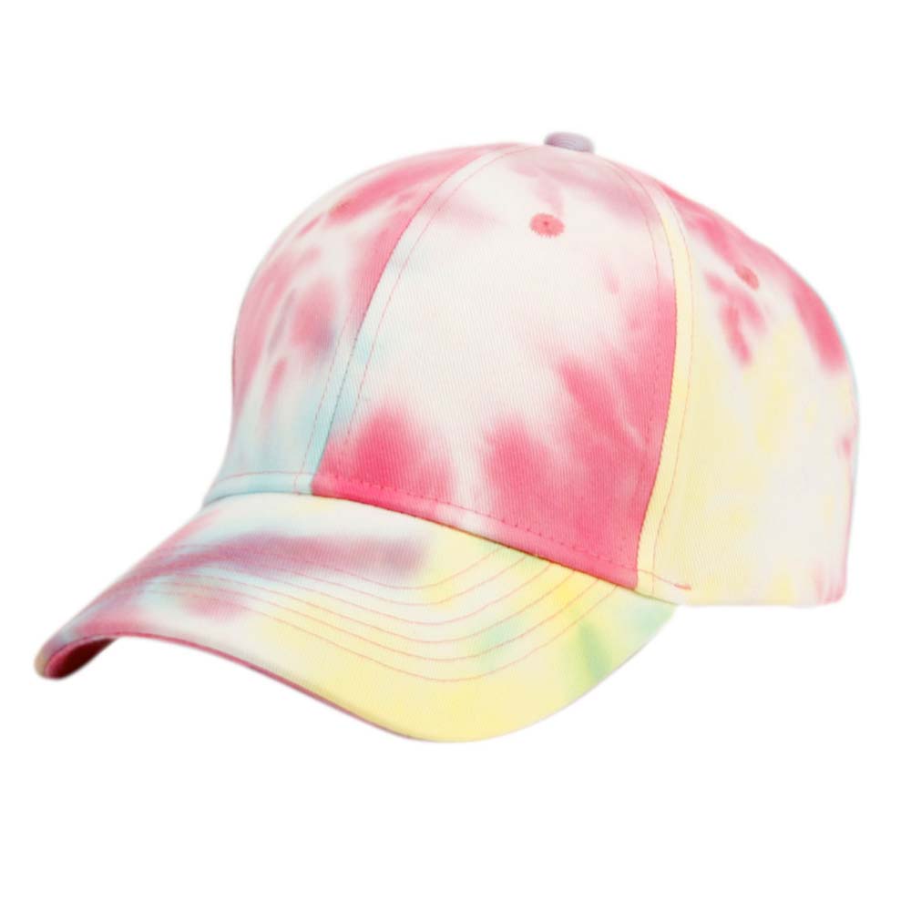 Tie Dye Cotton Baseball Cap - E-Flag Wear — SetarTrading Hats display picture 2
