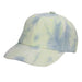 Tie Dye Cotton Baseball Cap for Ladies - Cappelli Straworld Hats Cap Epoch Hats CSW410-BL Blue OS 