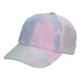 Tie Dye Cotton Baseball Cap for Ladies - Cappelli Straworld Hats Cap Epoch Hats CSW410-PK Pink OS 