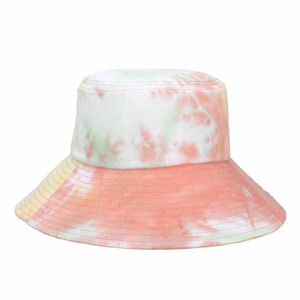 Tie Dye Splash Cotton Bucket Hat - Cappelli Straworld