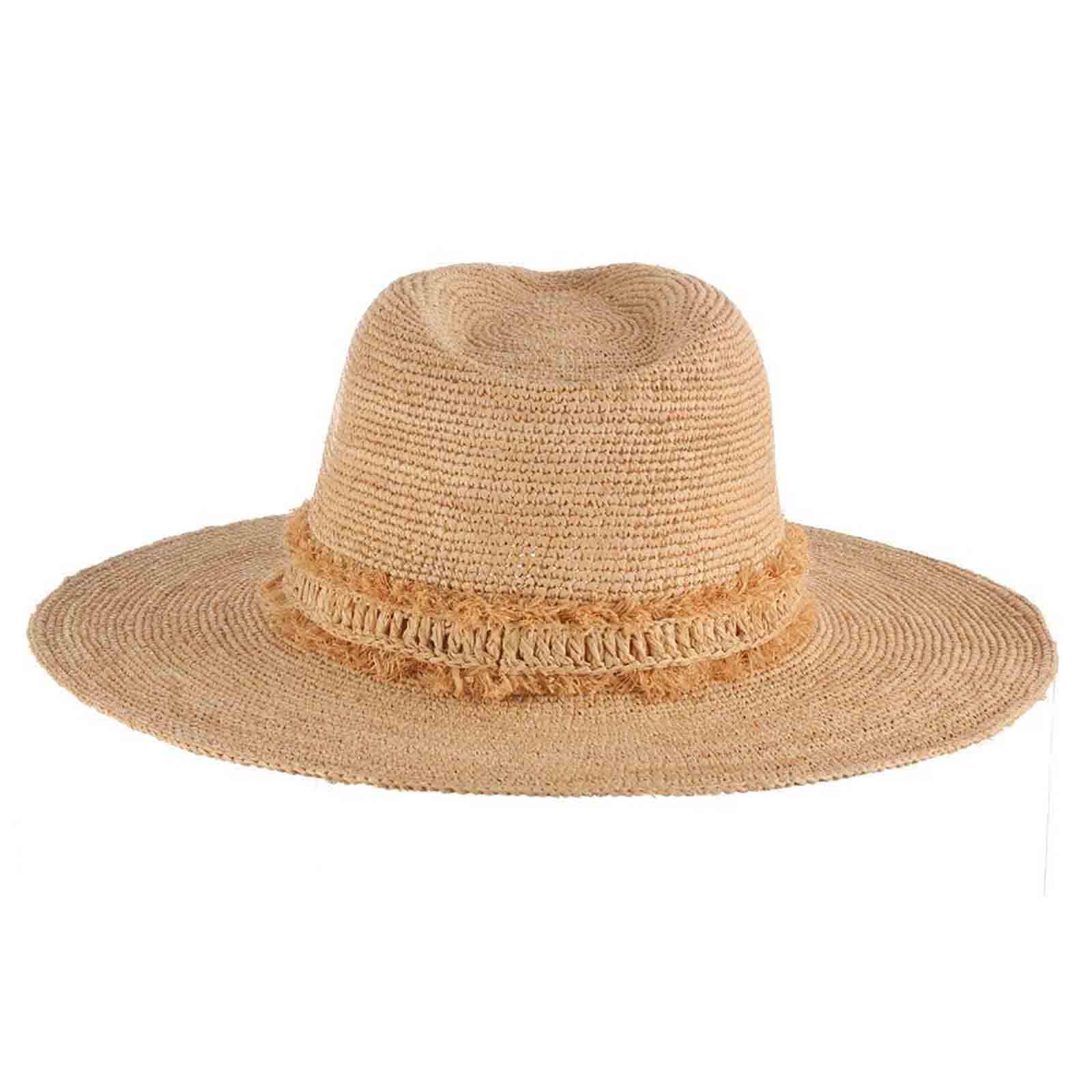Tonga Hand Crocheted Raffia Safari Hat - Tommy Bahama Safari Hat Tommy Bahama Hats    
