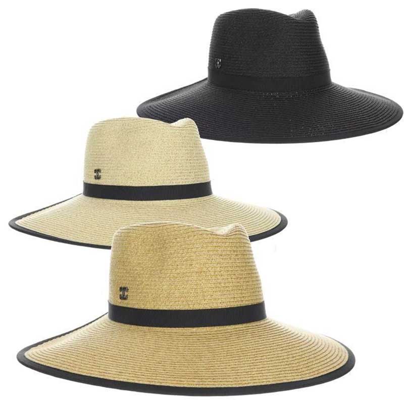 Tori Backless Ponytail Safari Sun Hat - Callanan Hats Safari Hat Callanan Hats CT369 Natural M/L (58 cm) 