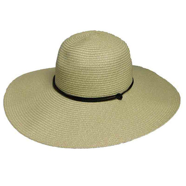 Heather Floppy Sun Hat with Chin Strap - Milani Hats Wide Brim Sun Hat Milani Hats