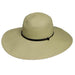 Heather Floppy Sun Hat with Chin Strap - Milani Hats Wide Brim Sun Hat Milani Hats    