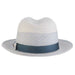 Unbridled Fine Braid Hemp Fedora Hat - Biltmore Hats Fedora Hat Biltmore Hats    