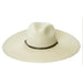 Unisex Wide Brim Gardening Hat with Chin Cord - Boardwalk Style Hats Safari Hat Boardwalk Style Hats da1849ntm Ivory Tweed Medium (57 cm) 