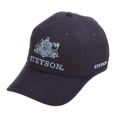 Unstructured Baseball Cap - Stetson Hat Cap Stetson Hats STC337 Navy  