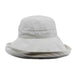 Upturned Brim Cotton Breton Hat - Milani Hats Kettle Brim Hat Milani Hats    