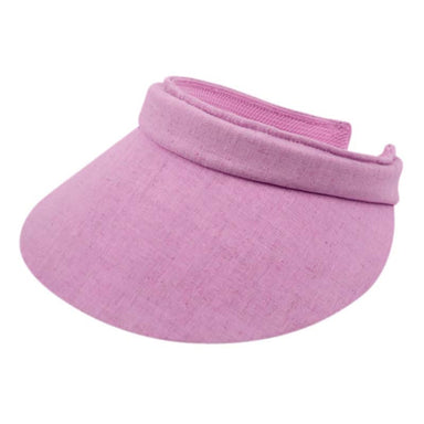 Cotton Clip On Sun Visor, 4" peak - Epoch Hats Visor Cap Epoch Hats V2730lv Lavender Small (55 cm) 