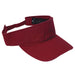 DPC Men's Twill Sun Visor Visor Cap Dorfman Hat Co. v7rd Red  