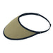 VELO No Headache® XL Lite Adjustable Strap Sun Visors in Solid Colors Visor Cap No Headache VELO-KHA Khaki  