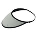 VELO No Headache® XL Lite Adjustable Strap Sun Visors in Solid Colors Visor Cap No Headache VELO-GRY Light Grey  