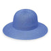 Victoria Sport Hat - Wallaroo Hats Wide Brim Hat Wallaroo Hats VICSPCR Hydrangea M/L (58 cm) 