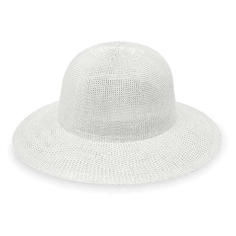 Victoria Sport Hat - Wallaroo Hats Wide Brim Hat Wallaroo Hats VICSPWH White M/L (58 cm) 