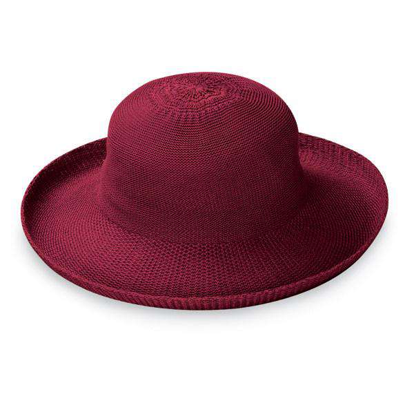 Victoria Golf Hat - Wallaroo Hats - 20+ Colors Kettle Brim Hat Wallaroo Hats VIC-20-CB Cranberry M/L (58 cm) 