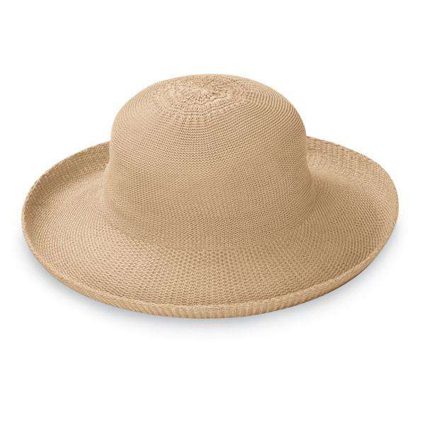 Petite Victoria - Wallaroo Hats for Small Heads Kettle Brim Hat Wallaroo Hats WSPVICTN Tan Small (56 cm) 