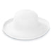 Petite Victoria - Wallaroo Hats for Small Heads Kettle Brim Hat Wallaroo Hats WSPVICWH White Small (56 cm) 