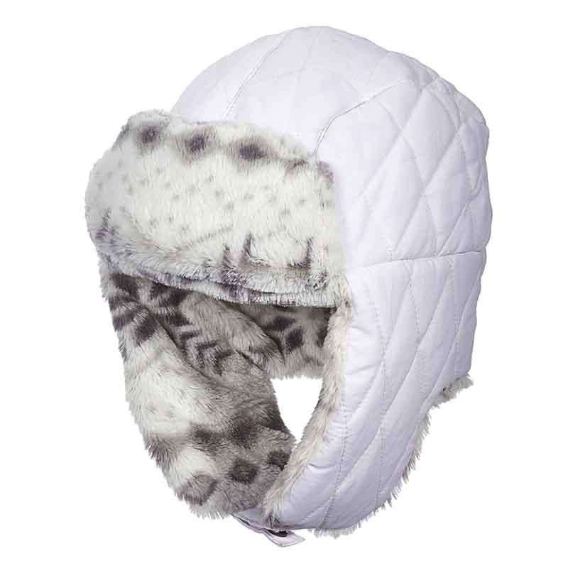 Reversible Fleece Trapper Hat by Woolrich Trapper Hat Woolrich® Hats w1403WH White  
