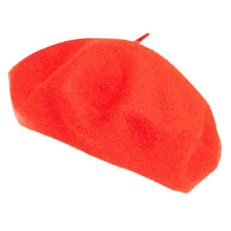 Unisex Classic French Wool Beret - Angela & William Beanie Epoch Hats ww004rd Red  