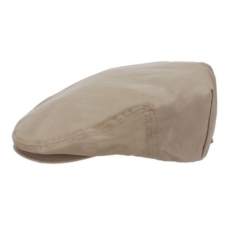 Water Repellent Rain Flat Cap up to 2XL - Stetson and Scala Hats