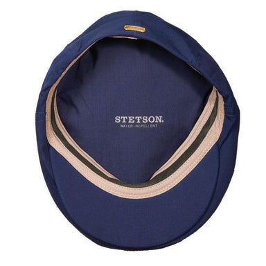 Water Repellent Cotton Blend Rain Flat Cap up to 2XL - Stetson and Scala Hats Flat Cap Stetson Hats