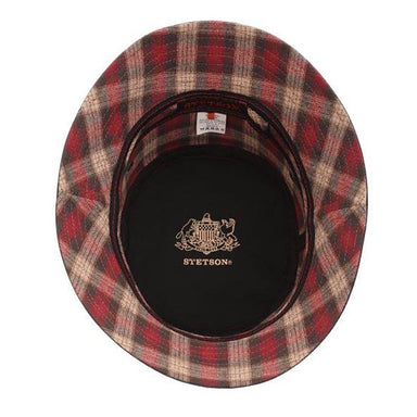 Water Repellent Poplin Bucket Rain Hat - Stetson Hats Bucket Hat Stetson Hats