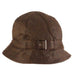 Weathered Cotton Bucket Hat with Berber Lining - John Callanan Handmade Hats Cloche Callanan Hats    